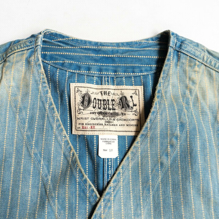 楽天市場】【美品】RRL 【ELLENGTON VEST 】S WABASH ウォバッシュ  