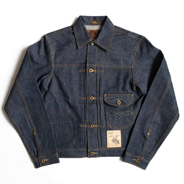 楽天市場】【未使用品】RRL 【Cowboy Selvedge Denim Jacket】S 