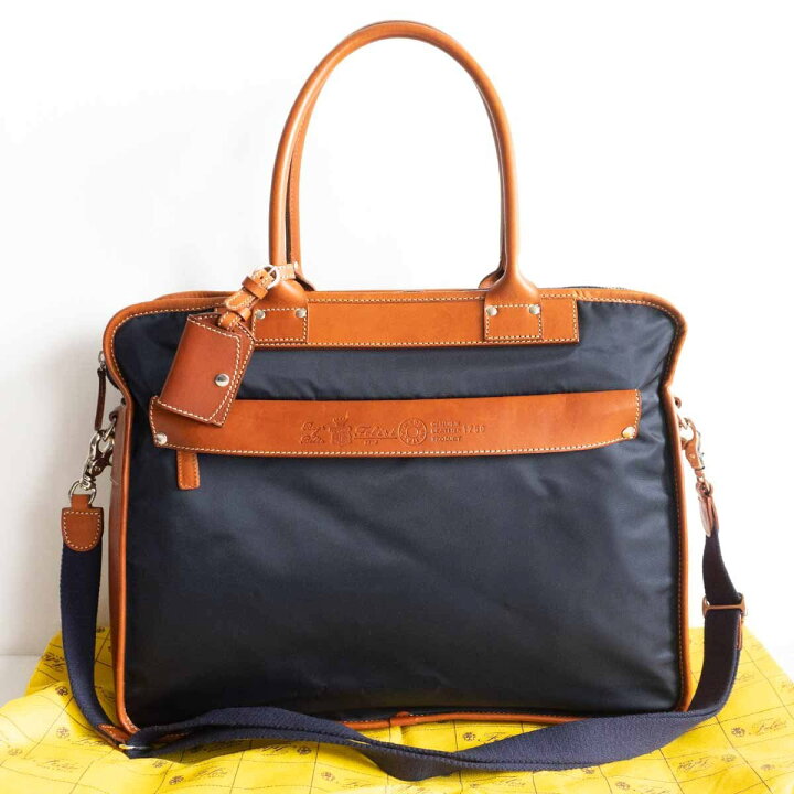 楽天市場】【美品】FELISI 【1750/DS 2WAY ブリーフケース】ネイビー 