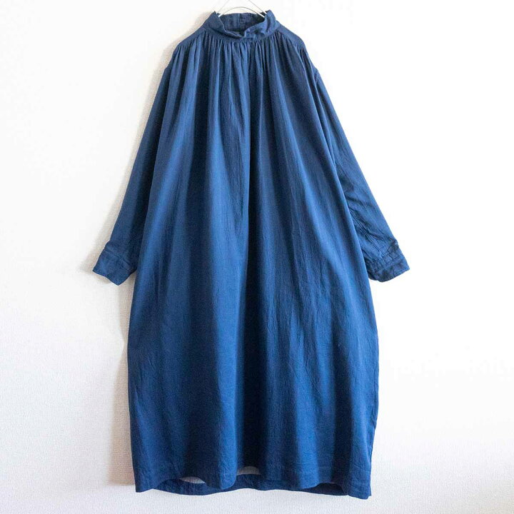 楽天市場】【極美品】45R【藍カディネルギャザーワンピース】45rpm  
