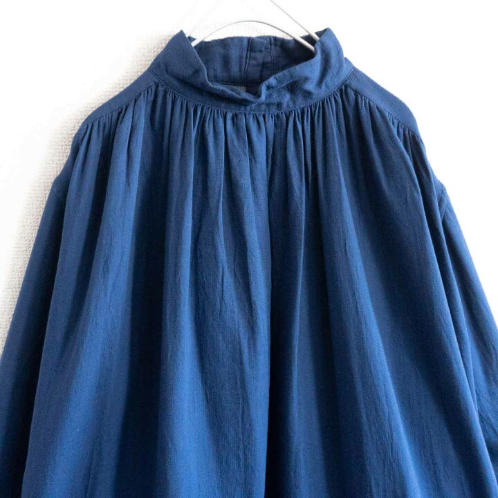 楽天市場】【極美品】45R【藍カディネルギャザーワンピース】45rpm  