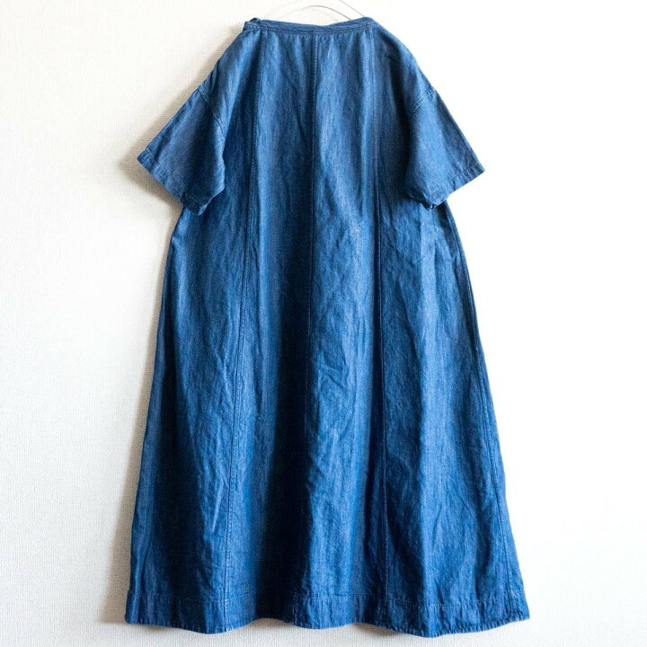 楽天市場】【美品】45R【コットンリネンゴマデニムのドレス  