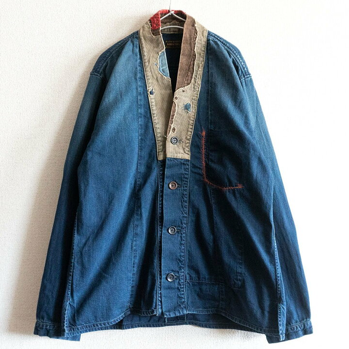 楽天市場】【美品】KAPITAL 【BORO 8ozIDG×IDG デニム ジュバン シャツ  