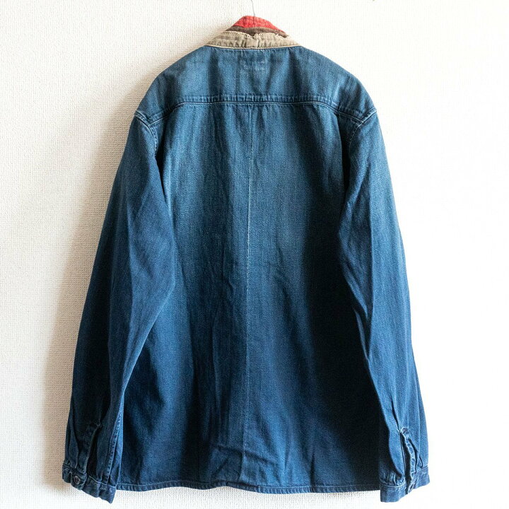 楽天市場】【美品】KAPITAL 【BORO 8ozIDG×IDG デニム ジュバン シャツ 