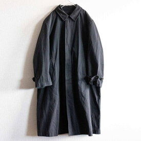 【80S/アーカイブ】COMME des GARCONS HOMME【バルマカーン コート】M ステンカラー ワイドシルエット ギャルソン オム