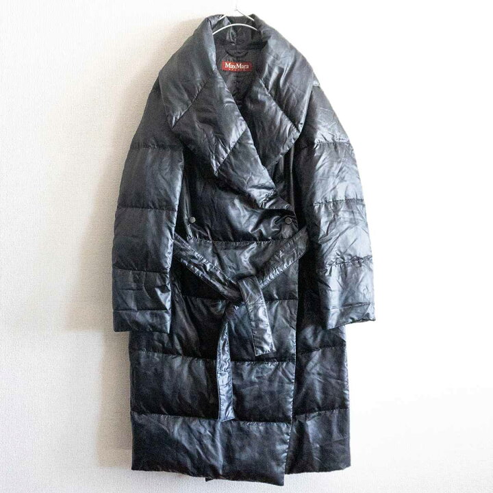 楽天市場】【最高級】 MAX MARA STUDIO【ベルテッド ダウンコート】42 