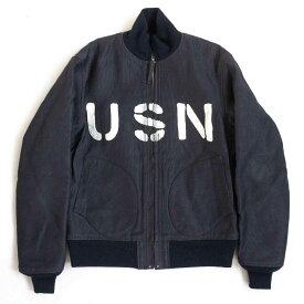 【美品】FREEWHEELERS NAVY DEPARTMENT【U.S.NAVY DECK JACKET U.S.N デッキジャケット】36 ミリタリー ジャケット フリーホイーラーズ