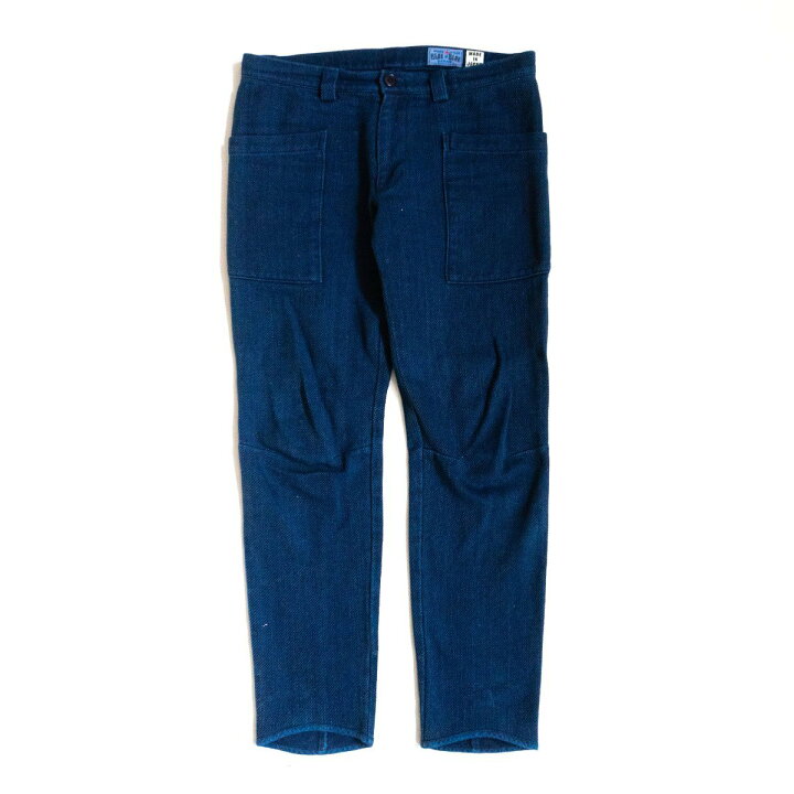 BLUE BLUE JAPAN ブルーブルージャパン 刺子パンツ 美品 