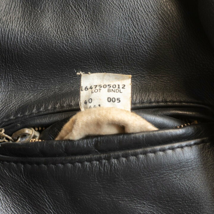 楽天市場】【美品】SCHOTT【641/シングルライダースジャケット】40 