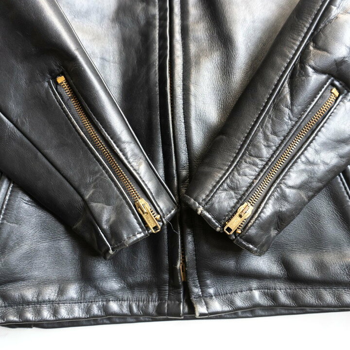 楽天市場】【美品】SCHOTT【641/シングルライダースジャケット】40  