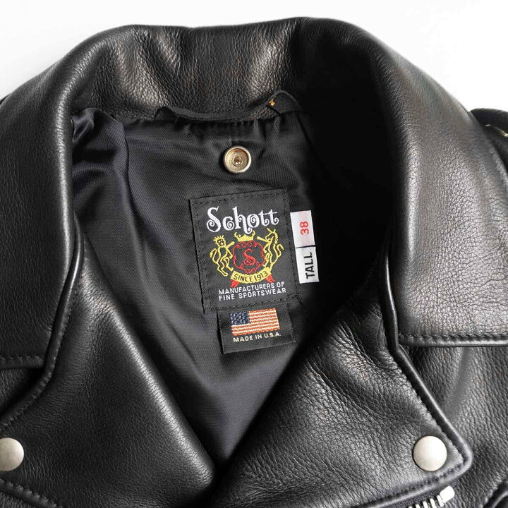楽天市場】【美品】SCHOTT【516UST/7577/ワンスター ダブル ライダース 