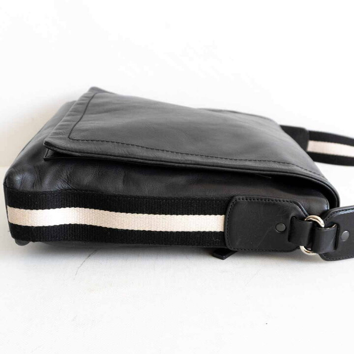 楽天市場】【美品】BALLY 【レザー メッセンジャーバッグ 