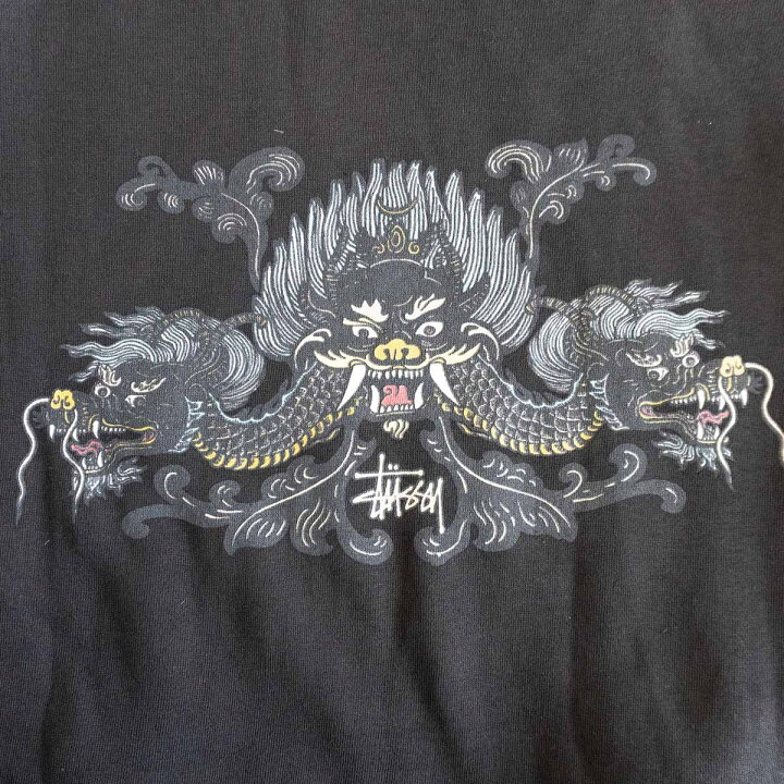 楽天市場】【90s】OLD STUSSY【龍ロゴ パーカー】L 90年代 オールド 