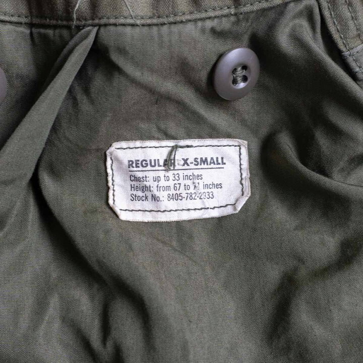 楽天市場】【ミントコンディション/60s】US ARMY【M-65 2nd フィールド 