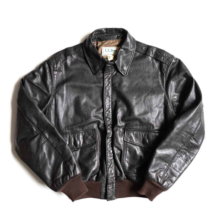 楽天市場】【USA製/80s】L.L.Bean【A-2 レザー フライトジャケット】40  