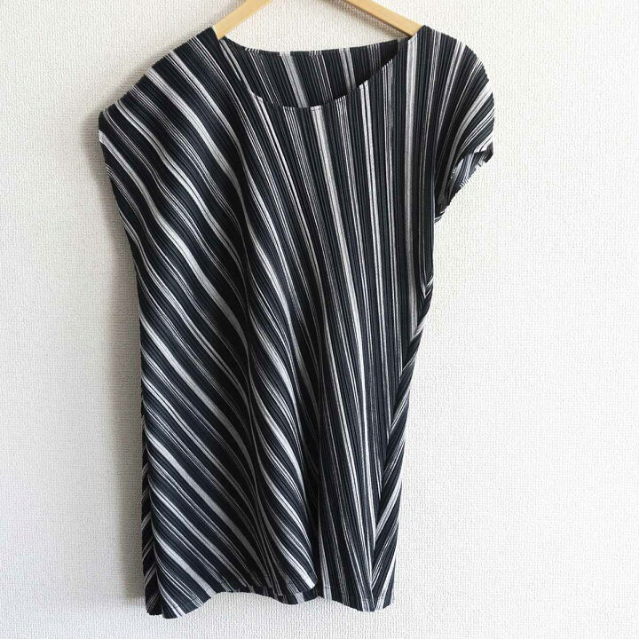 美品】PLEATS PLEASE【プリーツ カットソー】 プリーツプリーズ ISSEY  