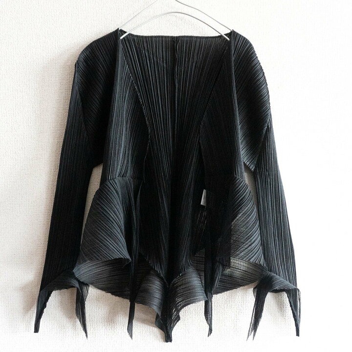 楽天市場】【美品】PLEATS PLEASE【プリーツ 変形 カーディガン  
