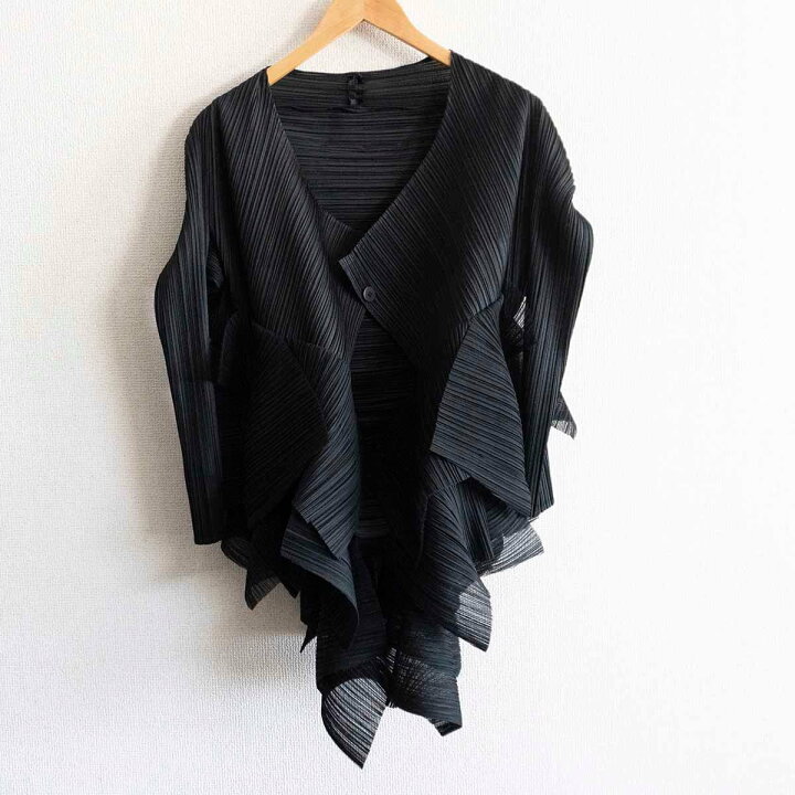 楽天市場】【極美品】 PLEATS PLEASE【変形 プリーツ ジャケット  