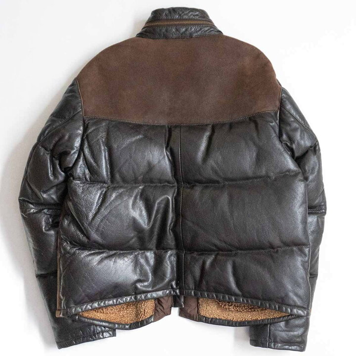 楽天市場】【最高級/希少】EMPORIO ARMANI【80s/レザー ダウン】50  