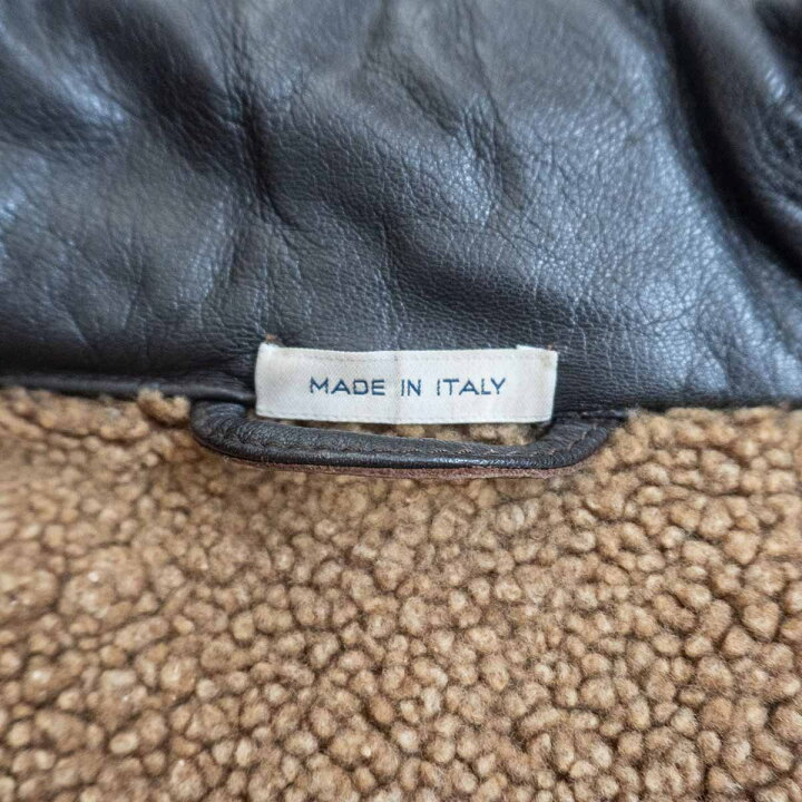 楽天市場】【最高級/希少】EMPORIO ARMANI【80s/レザー ダウン】50  