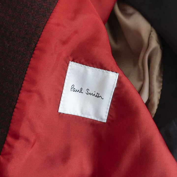 楽天市場】【美品】 PAUL SMITH【16AW/CONTAST-LINE HOUNDTOOTH DOUBLE 