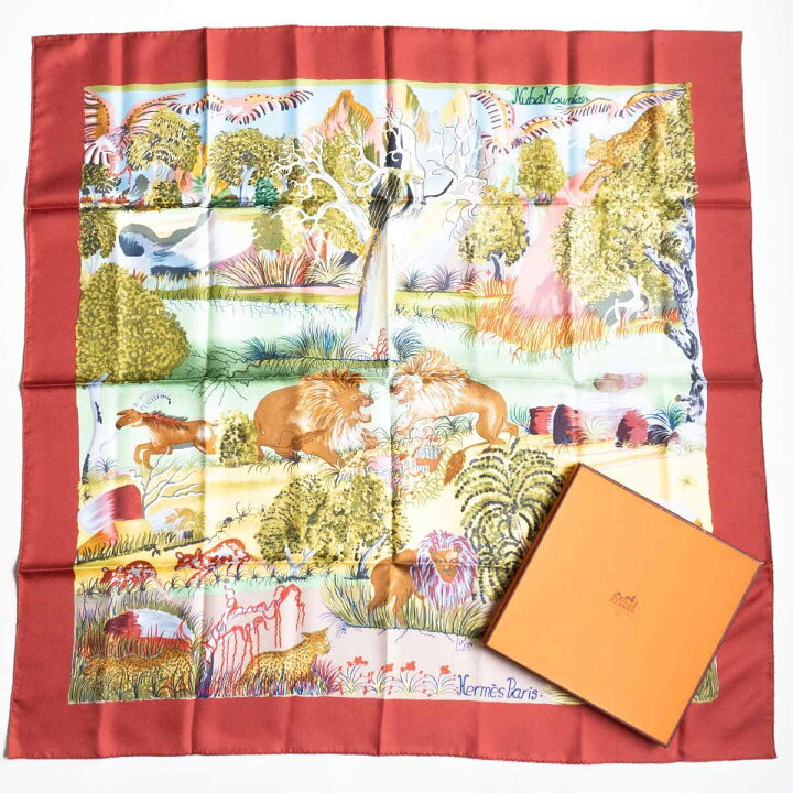 楽天市場】【最高級品】 HERMES 【CARRE90/カレ90 NUBA MOUNTAIN ヌバ 