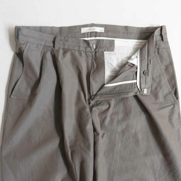 楽天市場】【美品】Seya. 【コットン スラックスパンツ】XL セヤ : OLD 