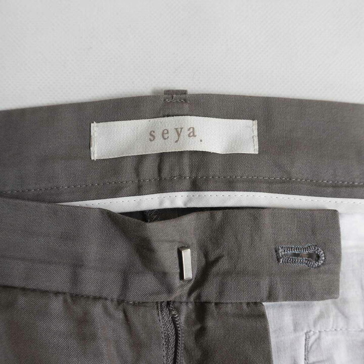 楽天市場】【美品】Seya. 【コットン スラックスパンツ】XL セヤ : OLD 