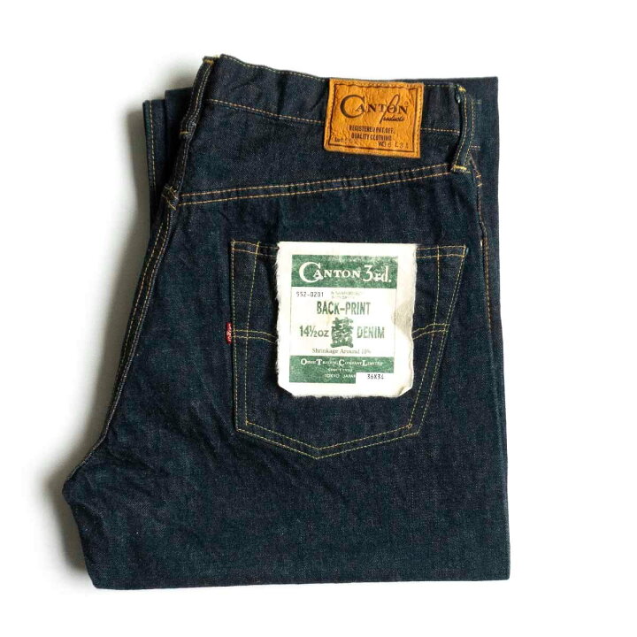楽天市場】【タグ付き未使用品】CANTON【Lot.552 デニムパンツ】36×34 