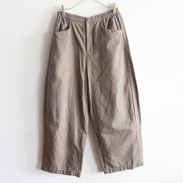 楽天市場】【美品】mina perhonen 【saryu ワイドパンツ】38 ミナ 