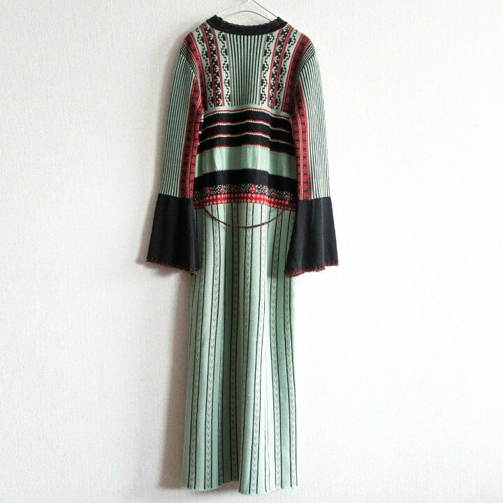 楽天市場】【極美品】mame kurogouchi 【PEDICEL JAQUARD KNIT DRESS 