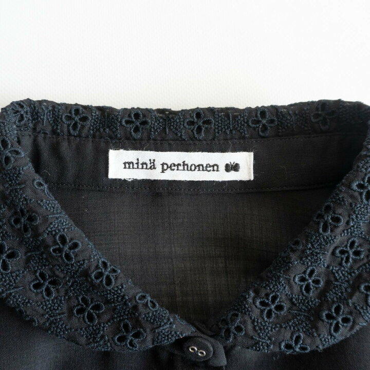 楽天市場】【極美品】mina perhonen【 beads garden ブラウス】38 ミナ  