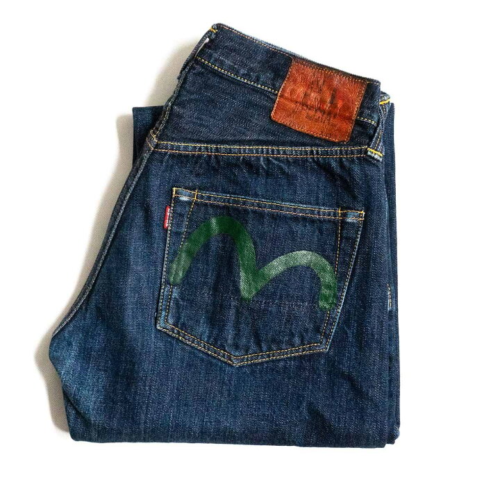 楽天市場】【雰囲気抜群/濃紺】EVISU 【LOT.2000 デニムパンツ】33×35 