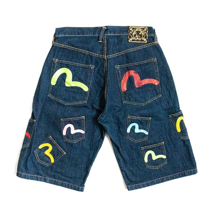 楽天市場】【美品/濃紺】EVISU PARIS【メニーポケット デニムパンツ 