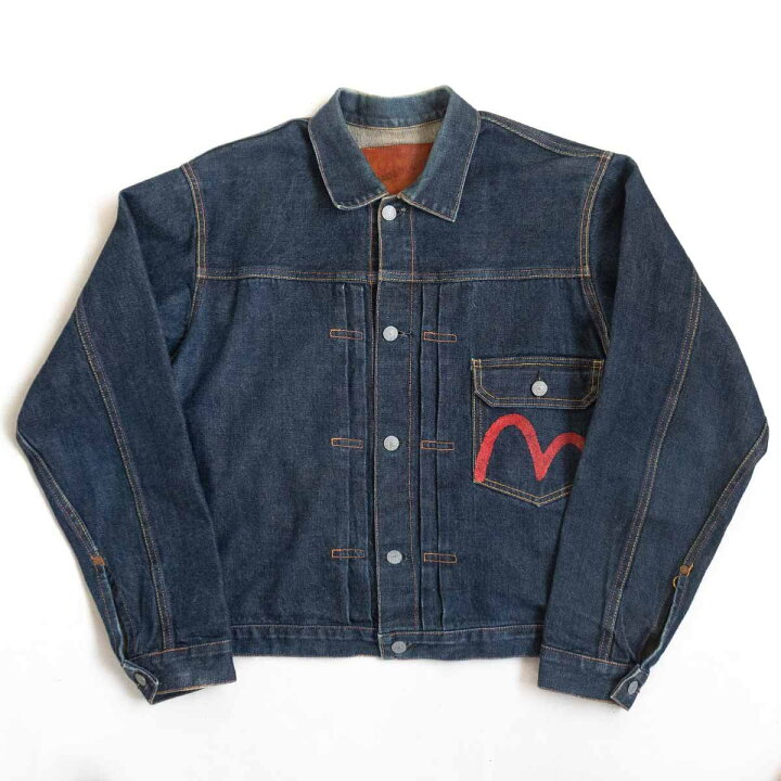 楽天市場】【雰囲気抜群】EVISU 【1506/1ST デニムジャケット】40 