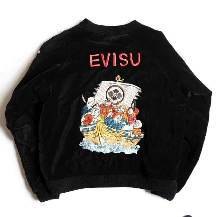 楽天市場】【20周年記念モデル/ビッグサイズ】EVISU 【リバーシブル  