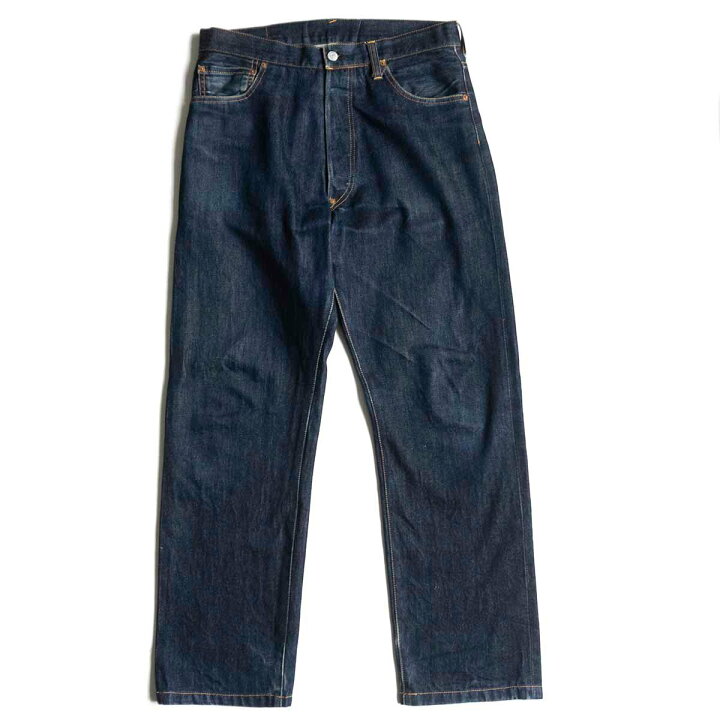 楽天市場】【雰囲気抜群/濃紺】EVISU 【LOT.2001 デニムパンツ】33×35 