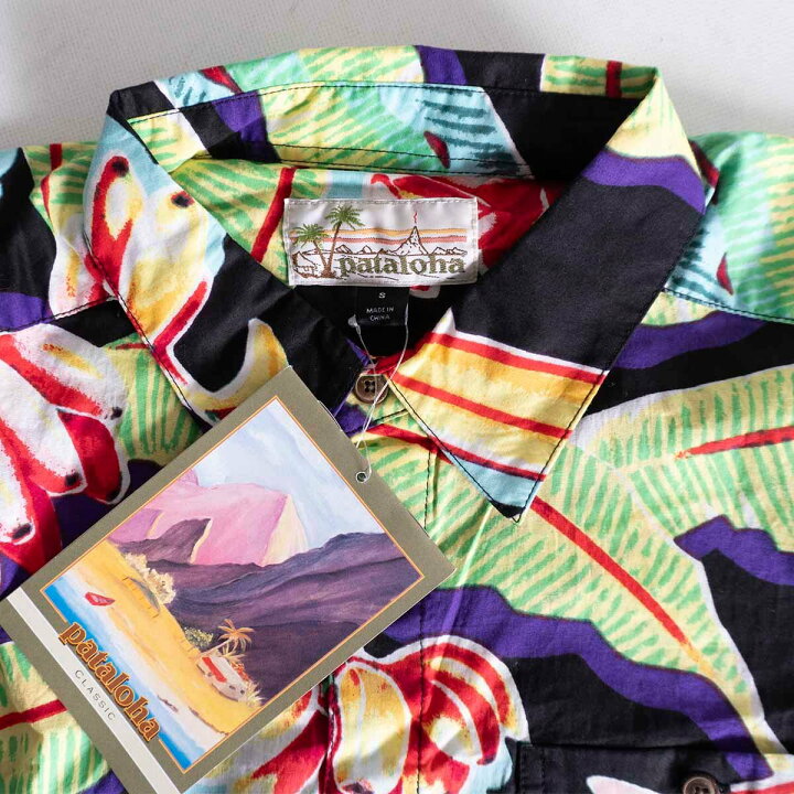 patagonia パタロハ 新品 Sサイズ ブラックバナナ｜アロハシャツ  