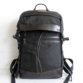【美品】 TUMI トゥミ 【222397/Alpha Bravo Kinser Flap backpack】リュック ビジネス バッグ