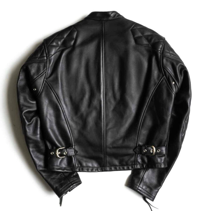 楽天市場】【美品】KADOYA【パデット ダブルライダースジャケット】L 