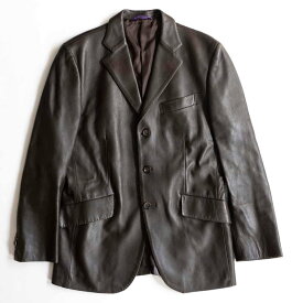 【美品】 PAUL SMITH COLLECTION【ラムレザー テーラード ジャケット】M ブラウン ポールスミス 3B