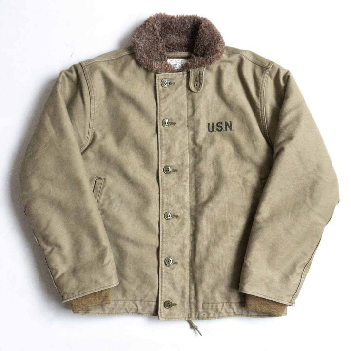 楽天市場】【美品】HOUSTON【N-1 デッキジャケット】36 ジャケット 