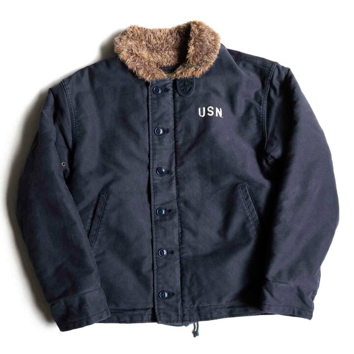 楽天市場】【美品】HOUSTON【N-1 デッキジャケット】42 ジャケット 