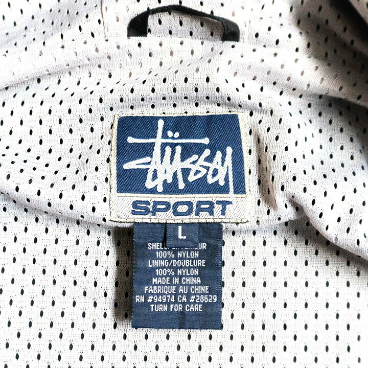 楽天市場】【希少/90s】OLD STUSSY SPORT【ナイロン ジャケット】 L 90 