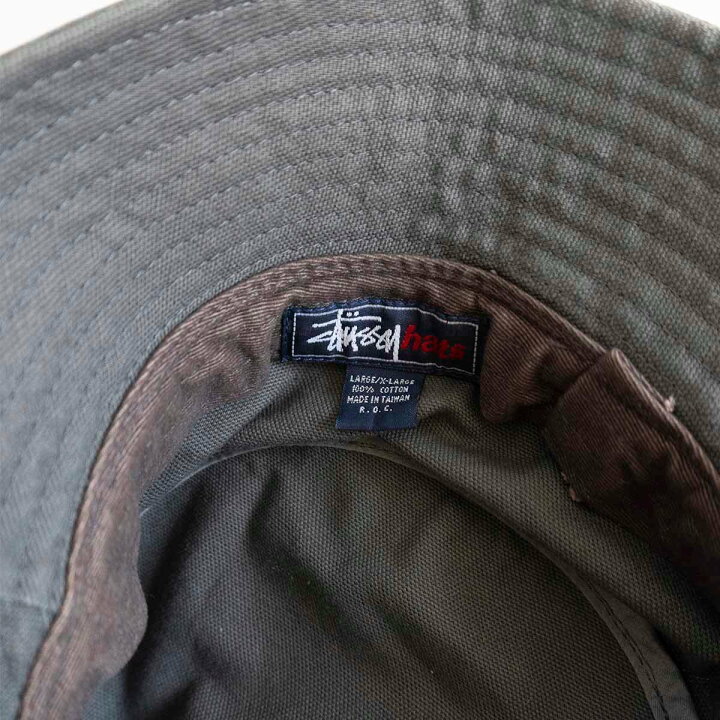 楽天市場】【90s】OLD STUSSY【バケットハット】 90年代 紺タグ