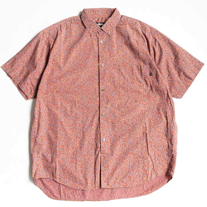楽天市場】【USA製/80s】OLD STUSSY【総柄 半袖シャツ】L 80年代 