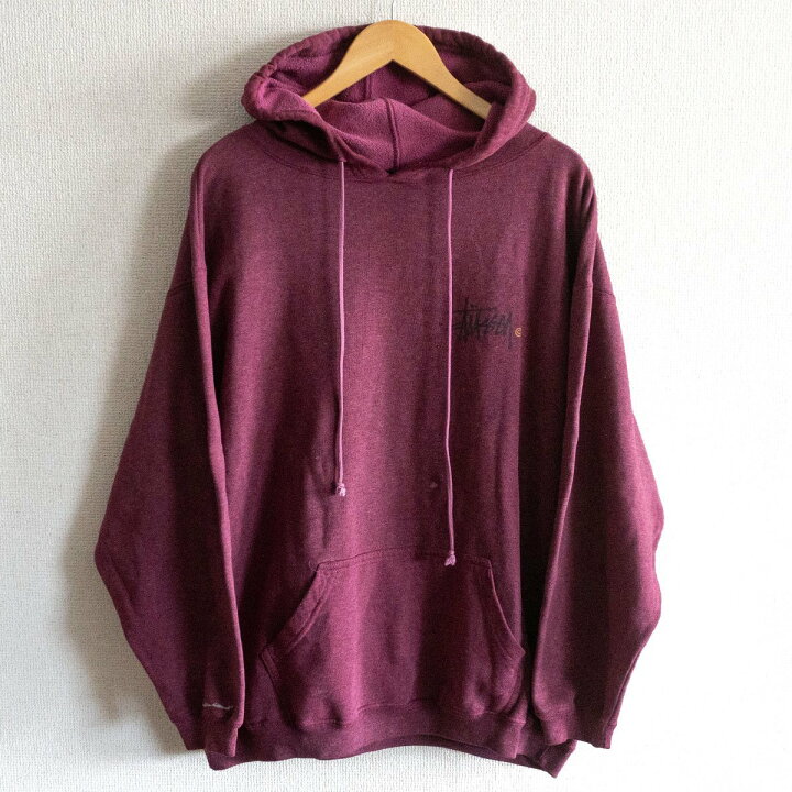 楽天市場】【USA製/80s】OLD STUSSY【パーカー/バックロゴ】L 80年代 