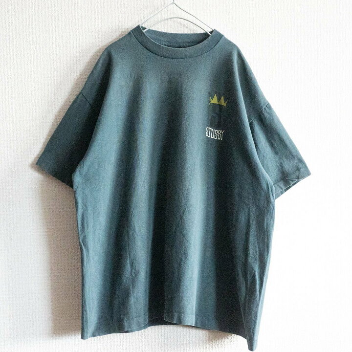 楽天市場】【80s/USA製】STUSSY【Sクラウン Tシャツ】XL ステューシー