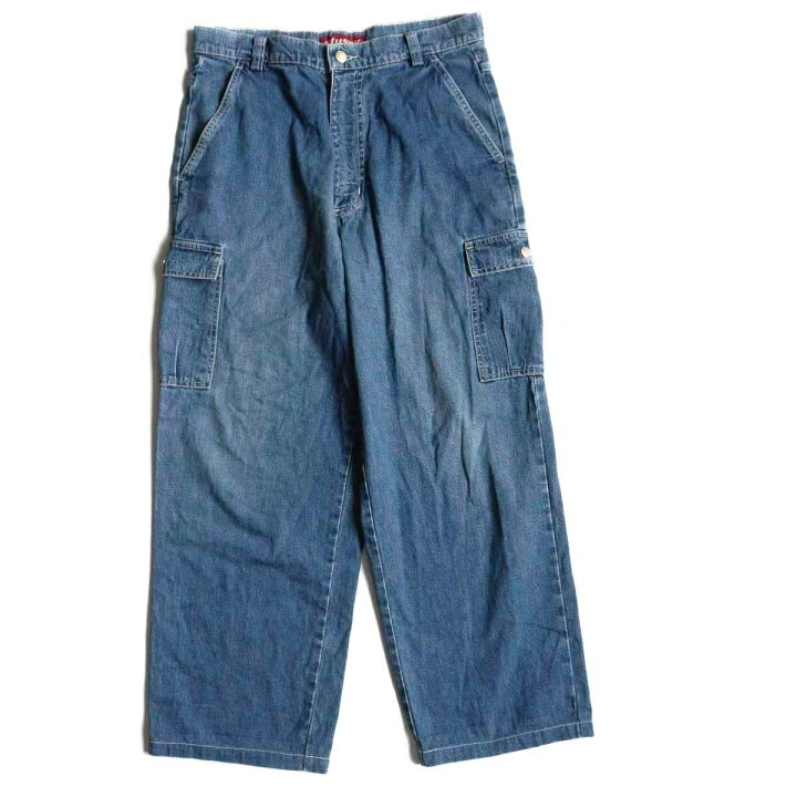 楽天市場】【90s/USA製】OLD STUSSY【デニム カーゴ パンツ】34 