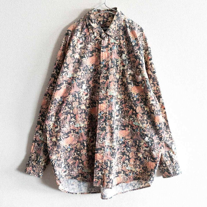 楽天市場】【80s/USA製】OLD STUSSY【Religion pattern shrits】L  